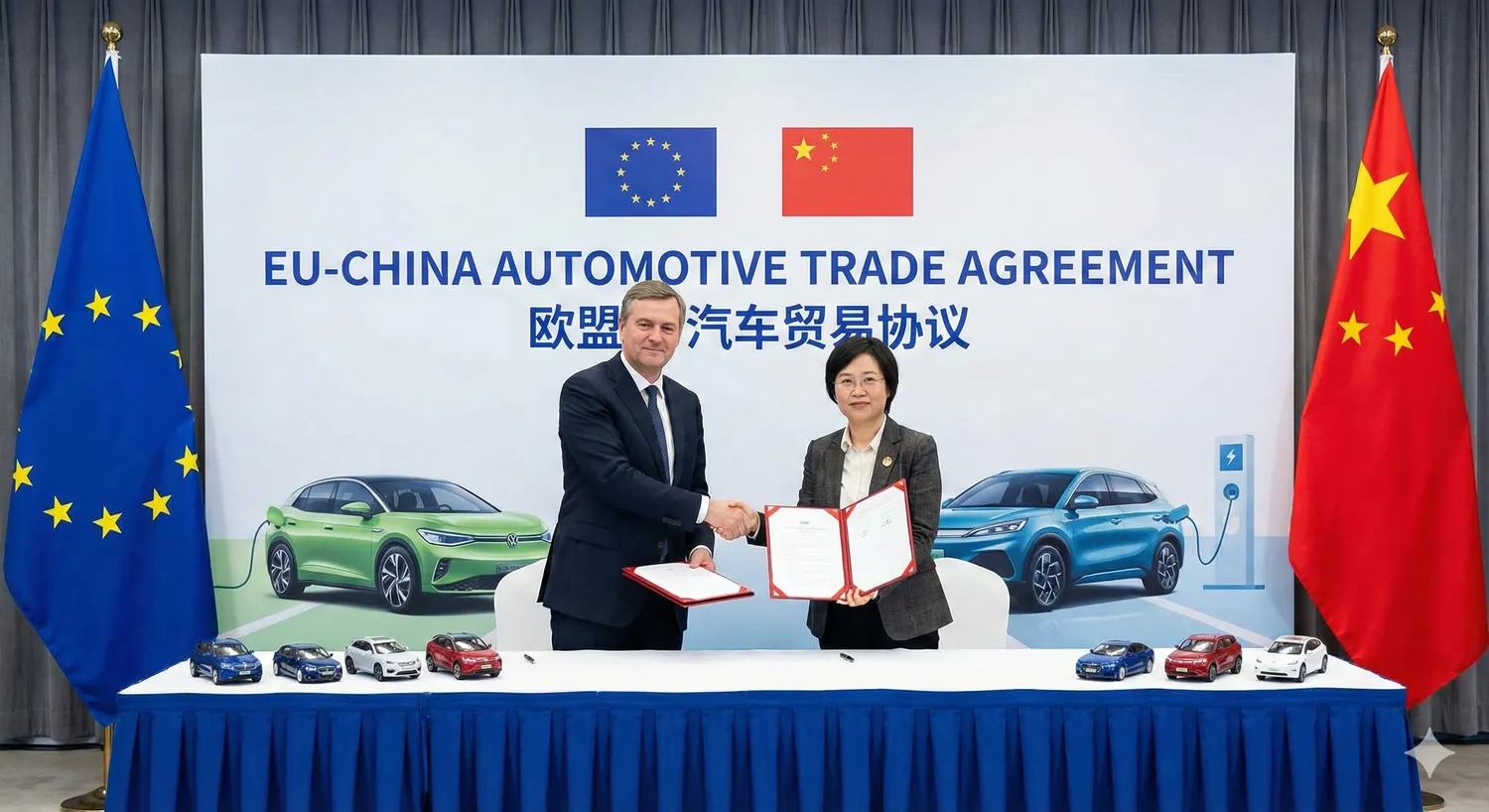 ES ir Kinijos susitarimas dėl automobilių prekybos / DI nuotr.