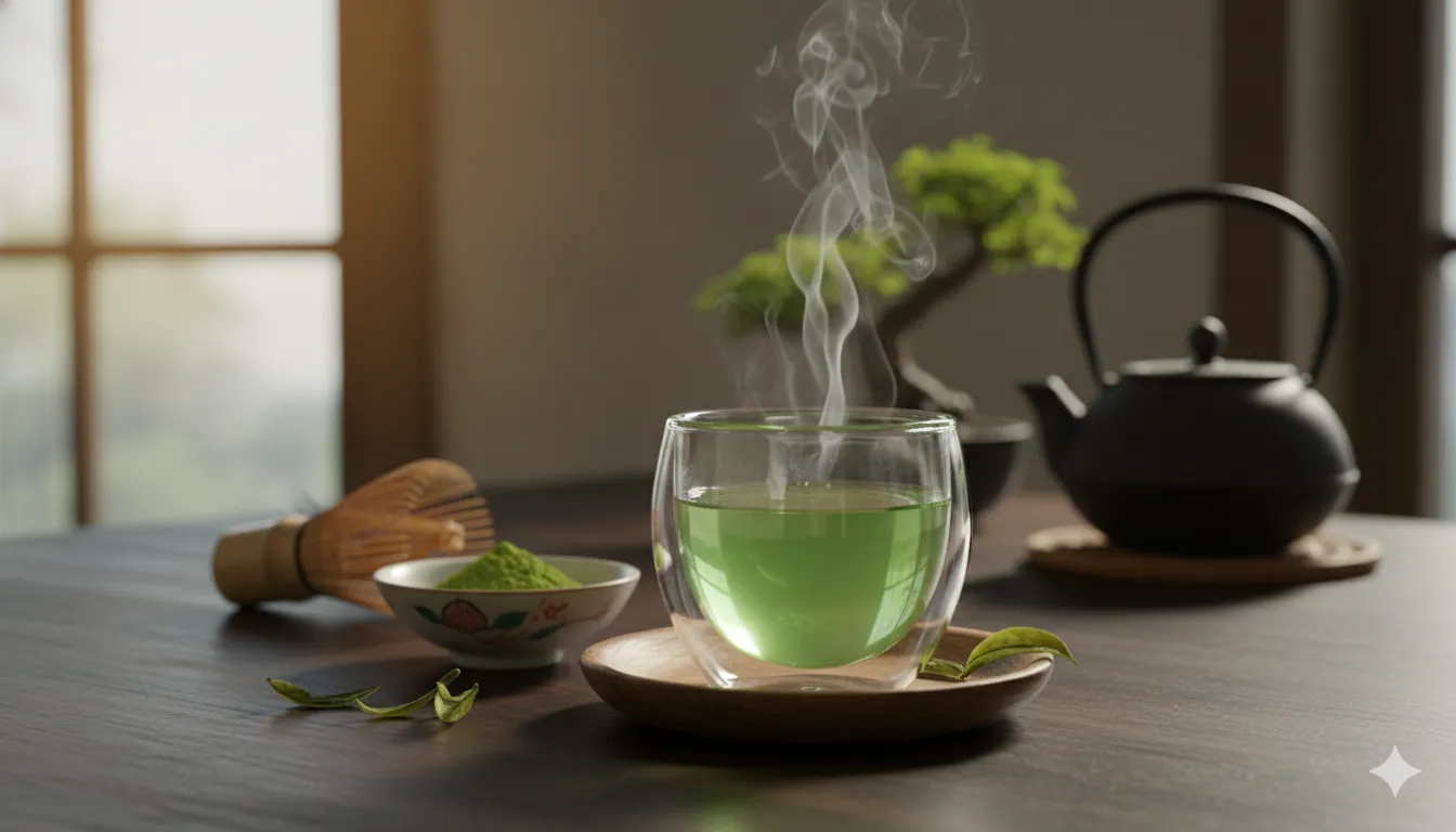 Kodėl verta gerti žaliąją arbatą? / AI nuotr.