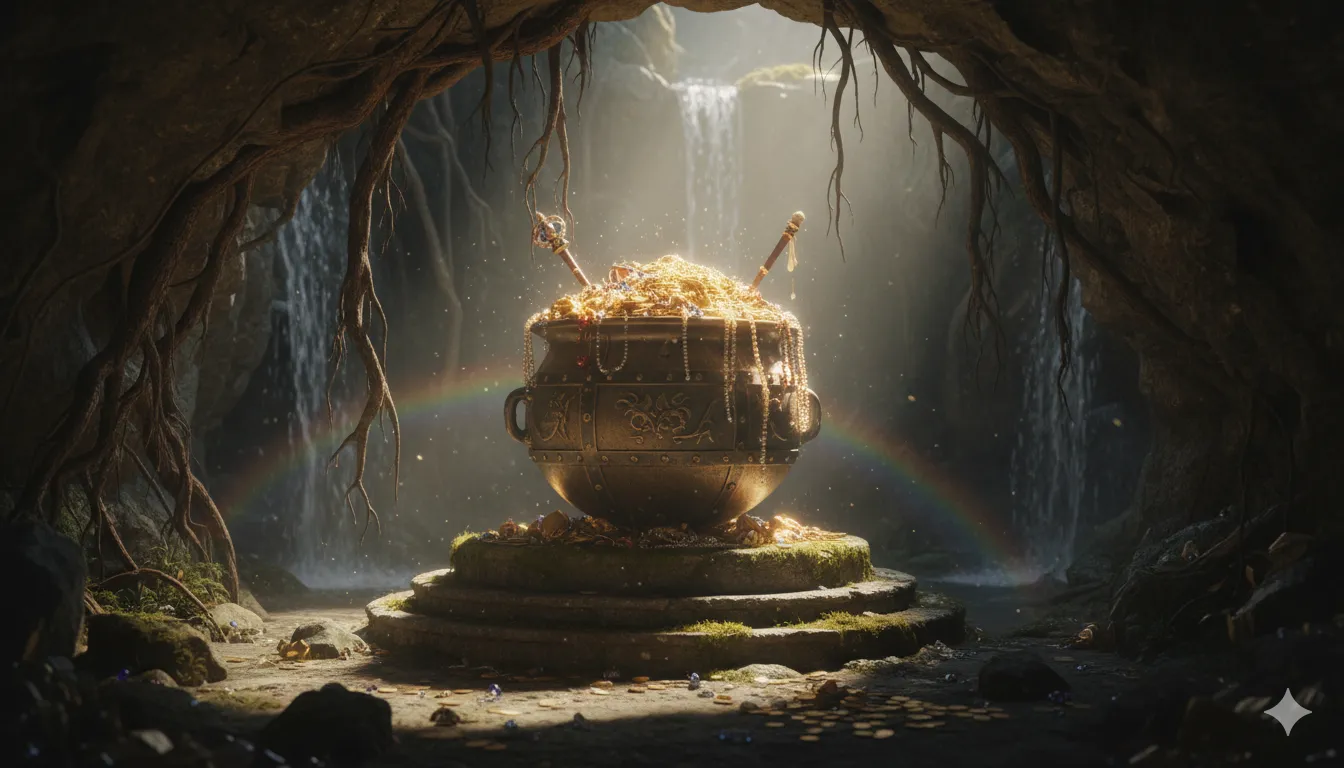 Galite laimėti aukso puodą / AI nuotr.