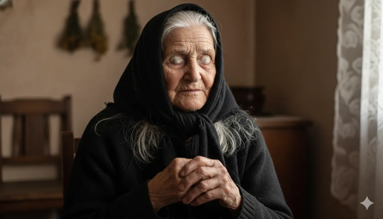 Baba Vanga numatė, kas mūsų laukia šią žiemą / AI nuotr.