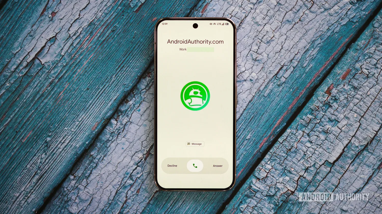 Google Phone New incoming call U