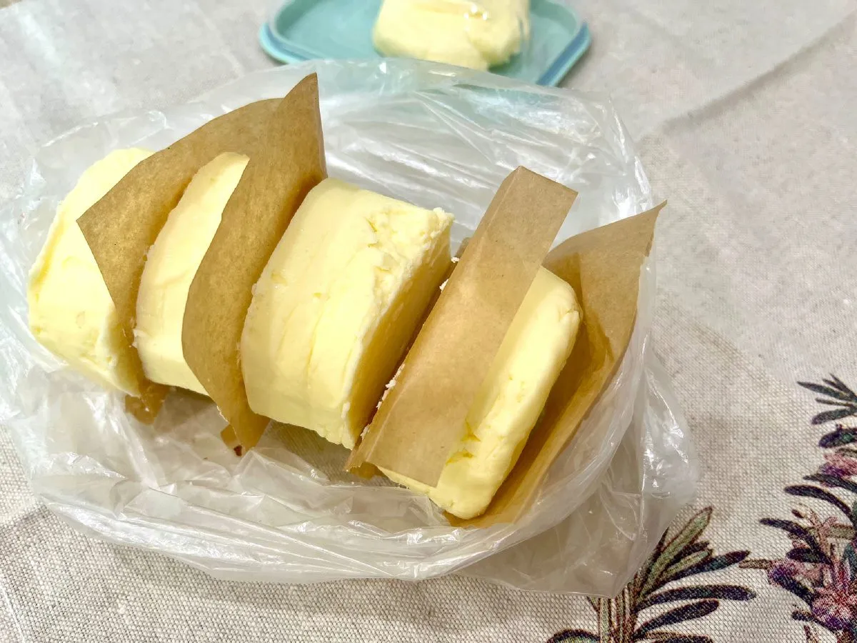 Kaip atrodo tikras sviestas