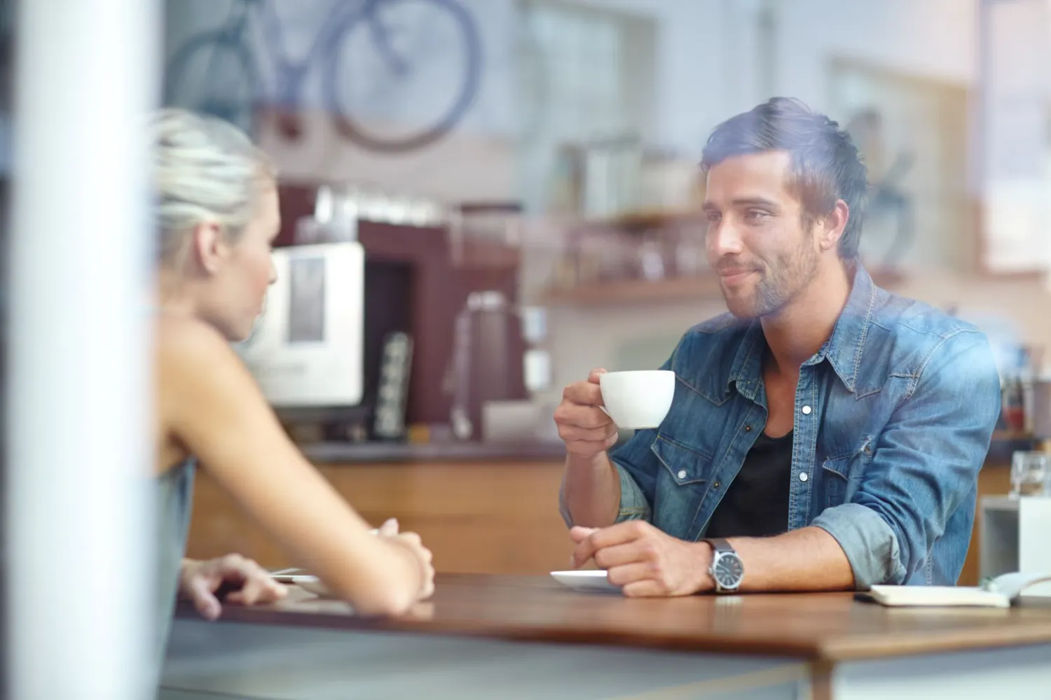 Kavos puodelio testas