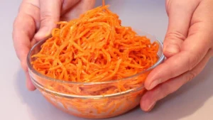 Korėjietiškos morkos nebėra karčios