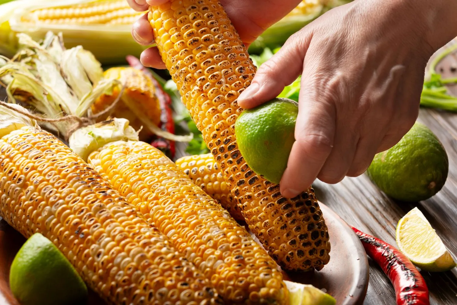 Kukurūzai su citrina