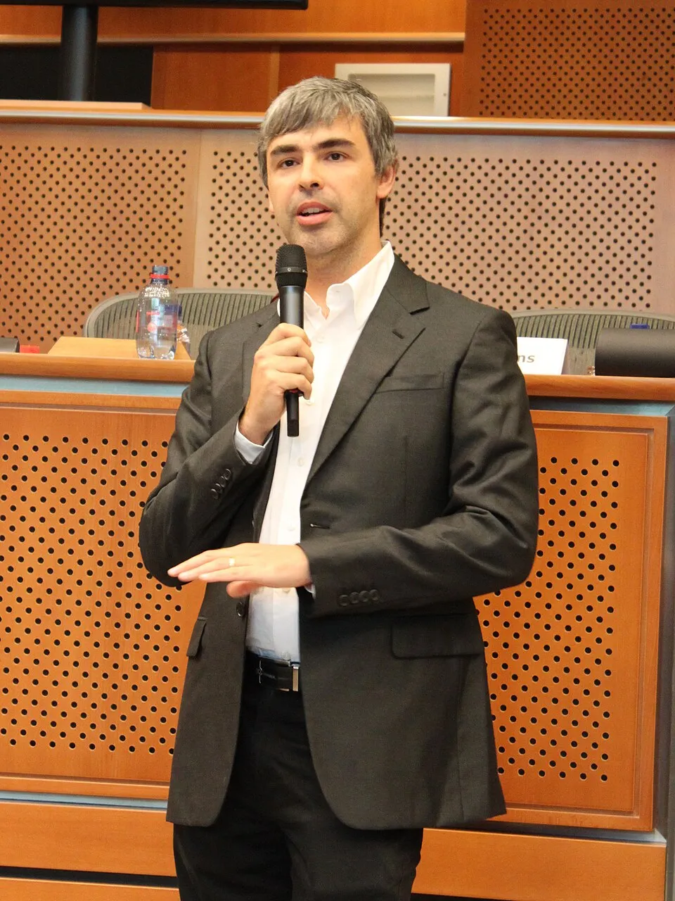 Larry Page / Autorius Marcin Mycielski, European Parliament (Stansfield) - Mano darbas, CC BY-SA 4.0, https://commons.wikimedia.org/w/index.php?curid=7055836