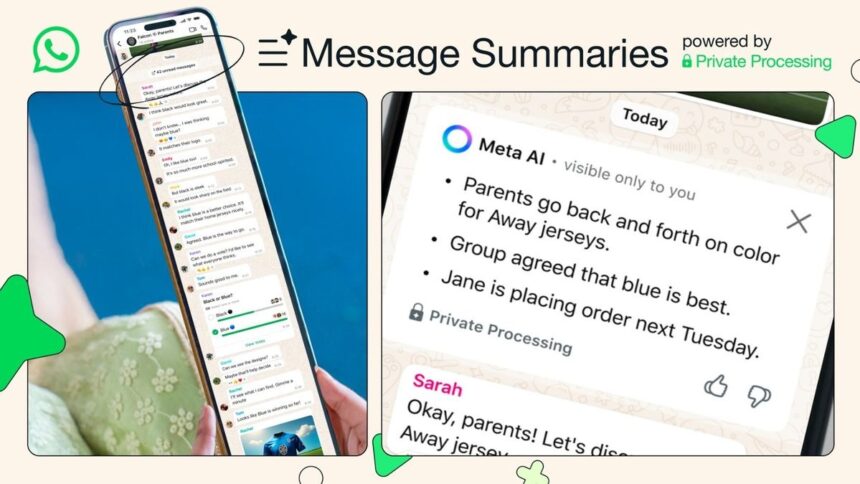 Message Summaries WhatsApp