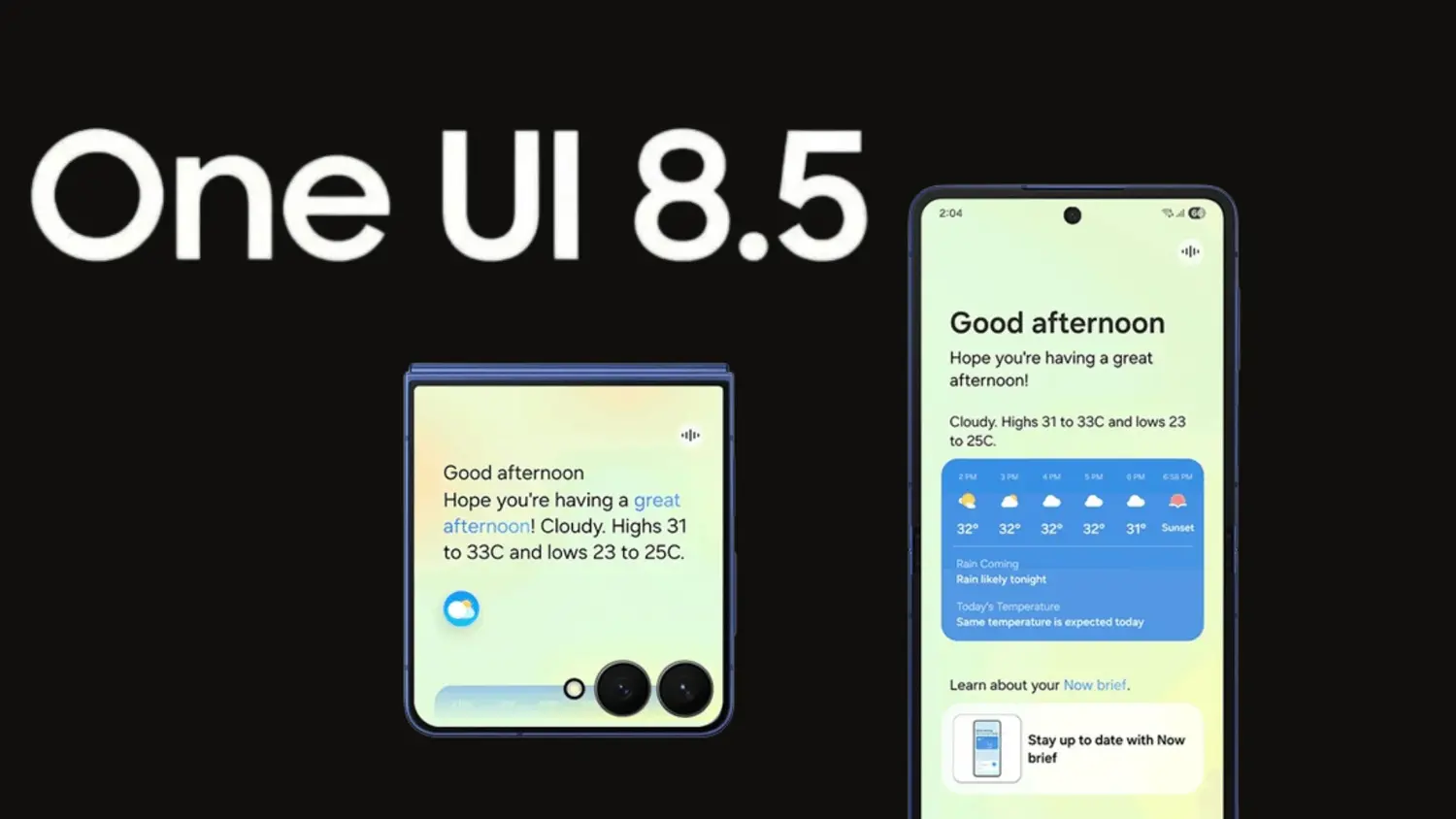 Naujausias One UI 8.5 atnaujinimas