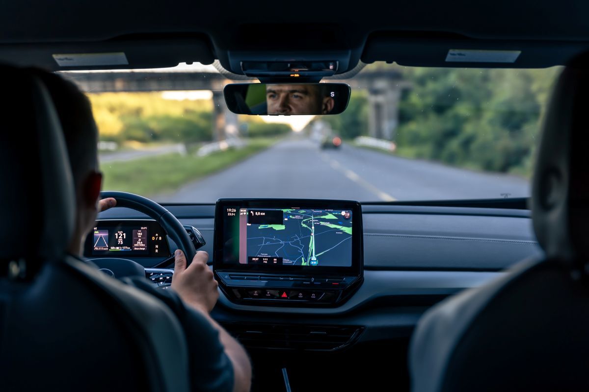 Navigacijos sistema automobilyje
