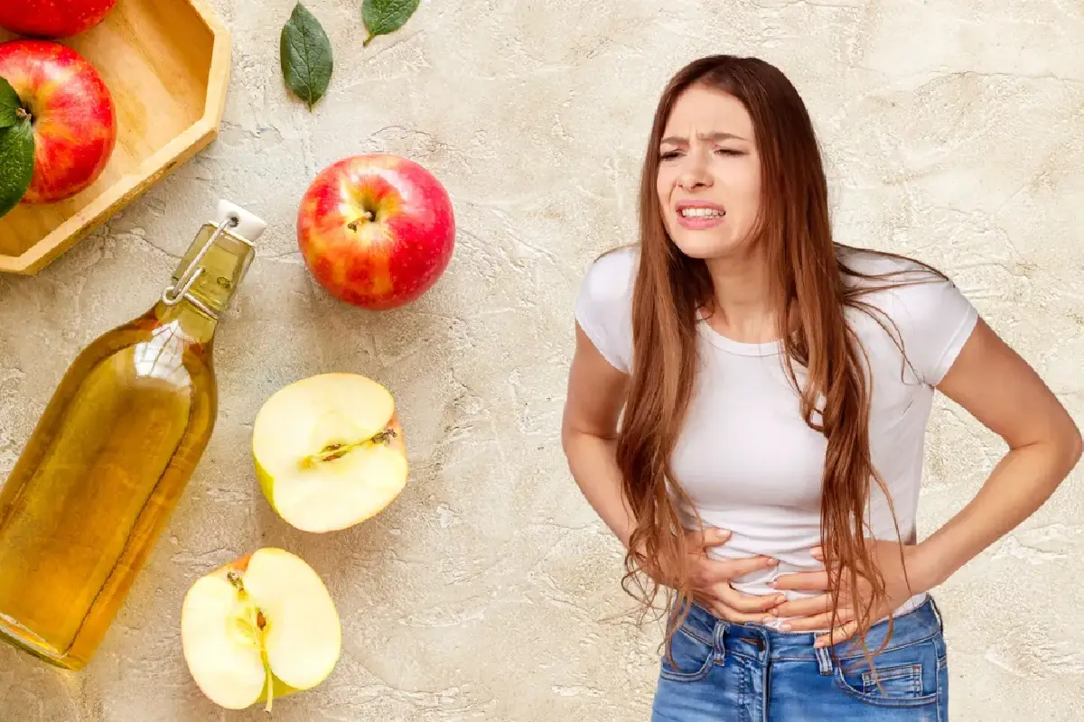 Obuolių actas gali padėti, kai kaupiasi dujos?