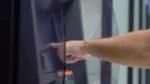 Pelės žymeklis bankomate