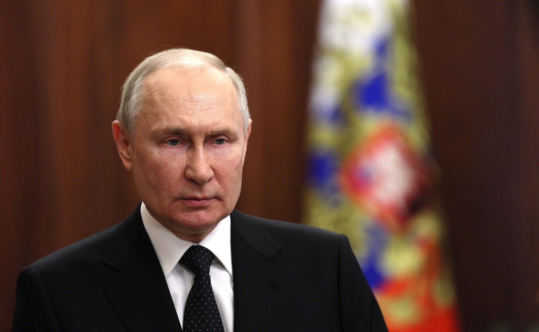 Putino planai / https://upload.wikimedia.org/wikipedia/commons/3/3c/Vladimir_Putin_%2824.06.2023%29.jpg
