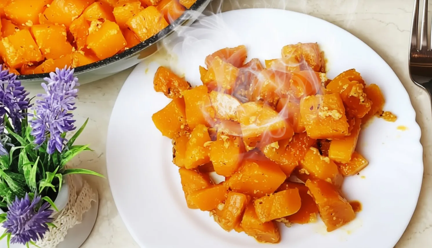 Skanus ir sveikas moliūgų patiekalas