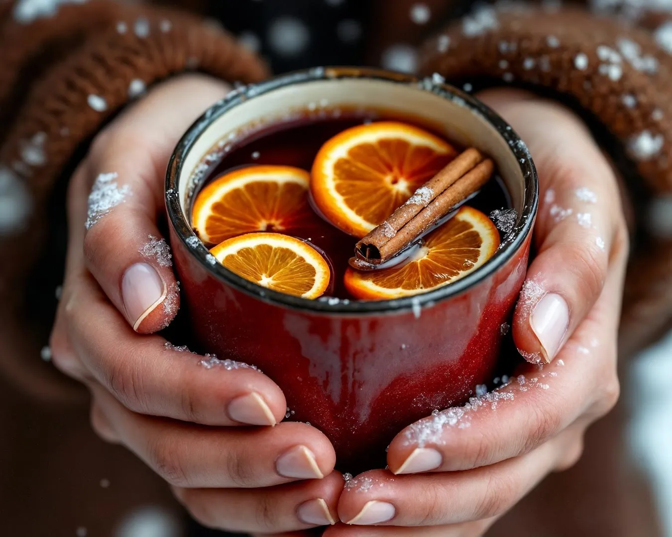 Skanūs karštas vynas pagamintas namuose