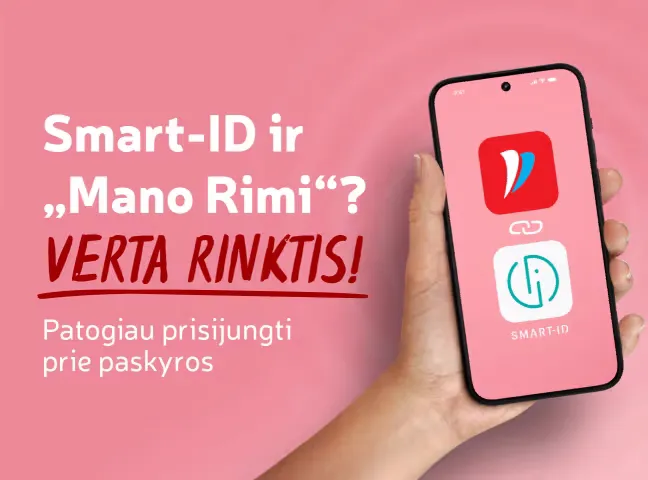 Smart ID ir Rimi