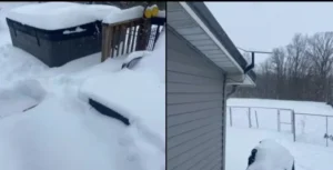 Starlink imtuvas tirpdo sniegą