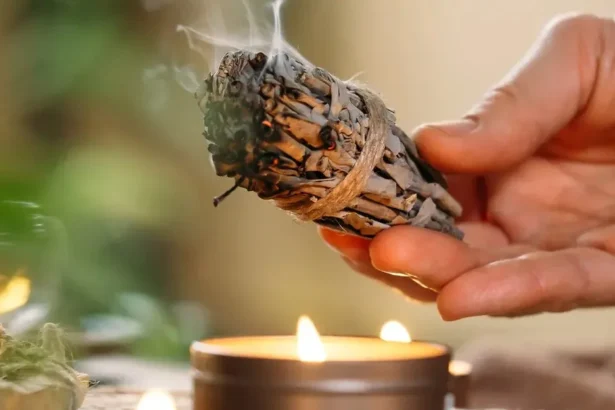 Uždegė kelis šalavijo lapus ir kambarys per kelias minutes pasikeitė