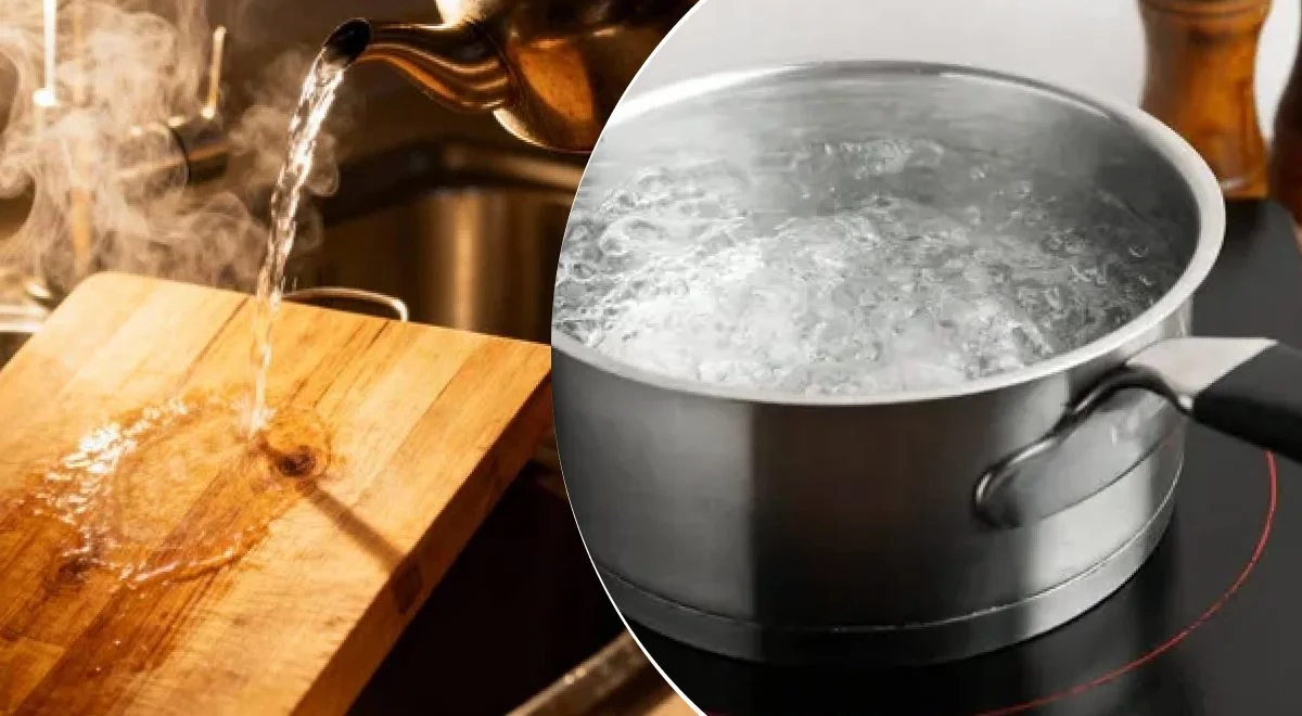 Verdantis vanduo pilamas į kriauklę