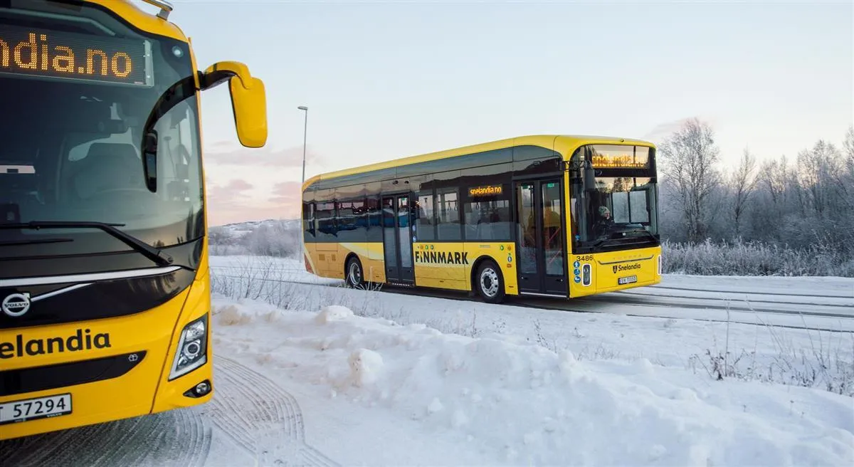 Yutong autobusai Norvegijoje
