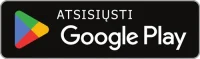 Siųstis kaipkada.lt programėlę iš Google Play