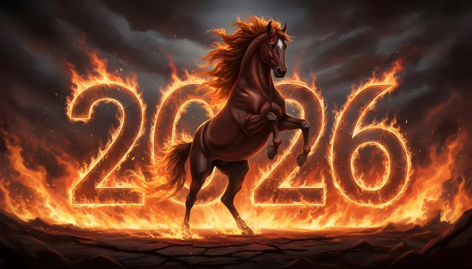 Raudonasis Ugninis Arklys 2026 kinų simbolis