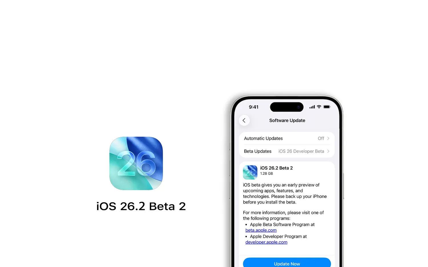 IOS 26.2 atnaujinimas
