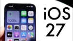 IOS 27 be pokyčių