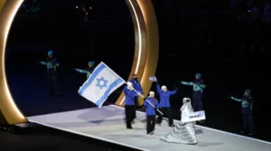 Izraelis (Žiemos Olimpiada 2026) / Ekrano kopija iš tiesioginės transliacijos