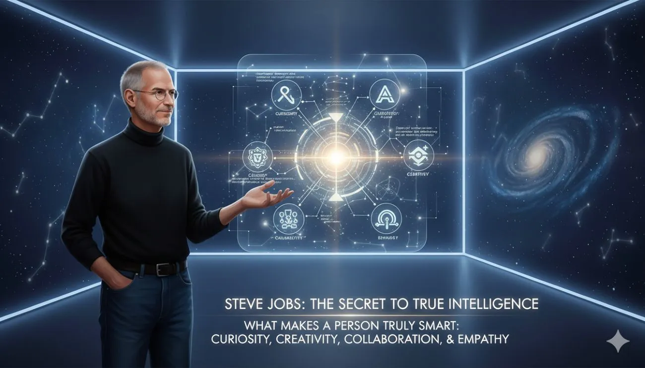 Kaip lavinti intelektą pagal Steve’o Jobso principą / AI nuotr.