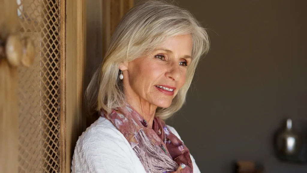 Idősödő Elegáns Gondolkozik Mosolyog / Nuotrauka: nlc.hu