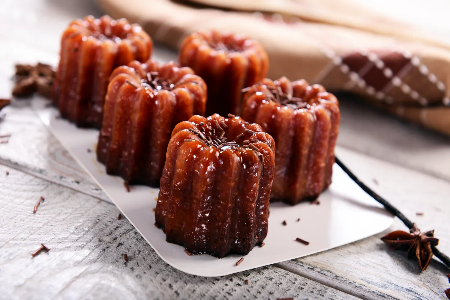 Canelé receptas