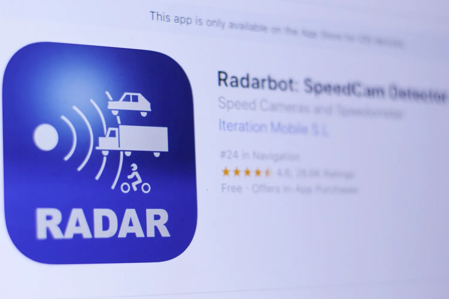 Radaro detektorius / PREMIO STOCK / Shutterstock.com