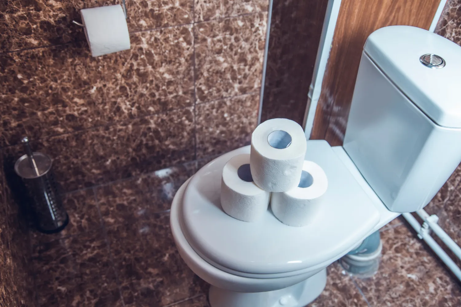Kodėl nereikėtų kloti tualeto sėdynės popieriumi?