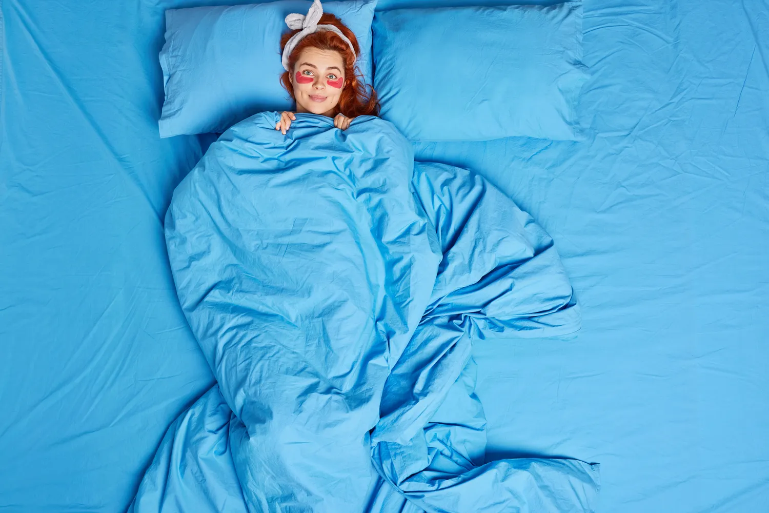 Mėlynos spalvos patalynė