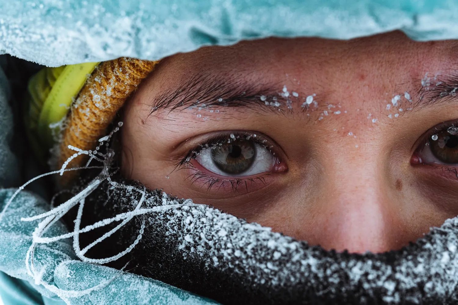 Iki –98 °C žiemą