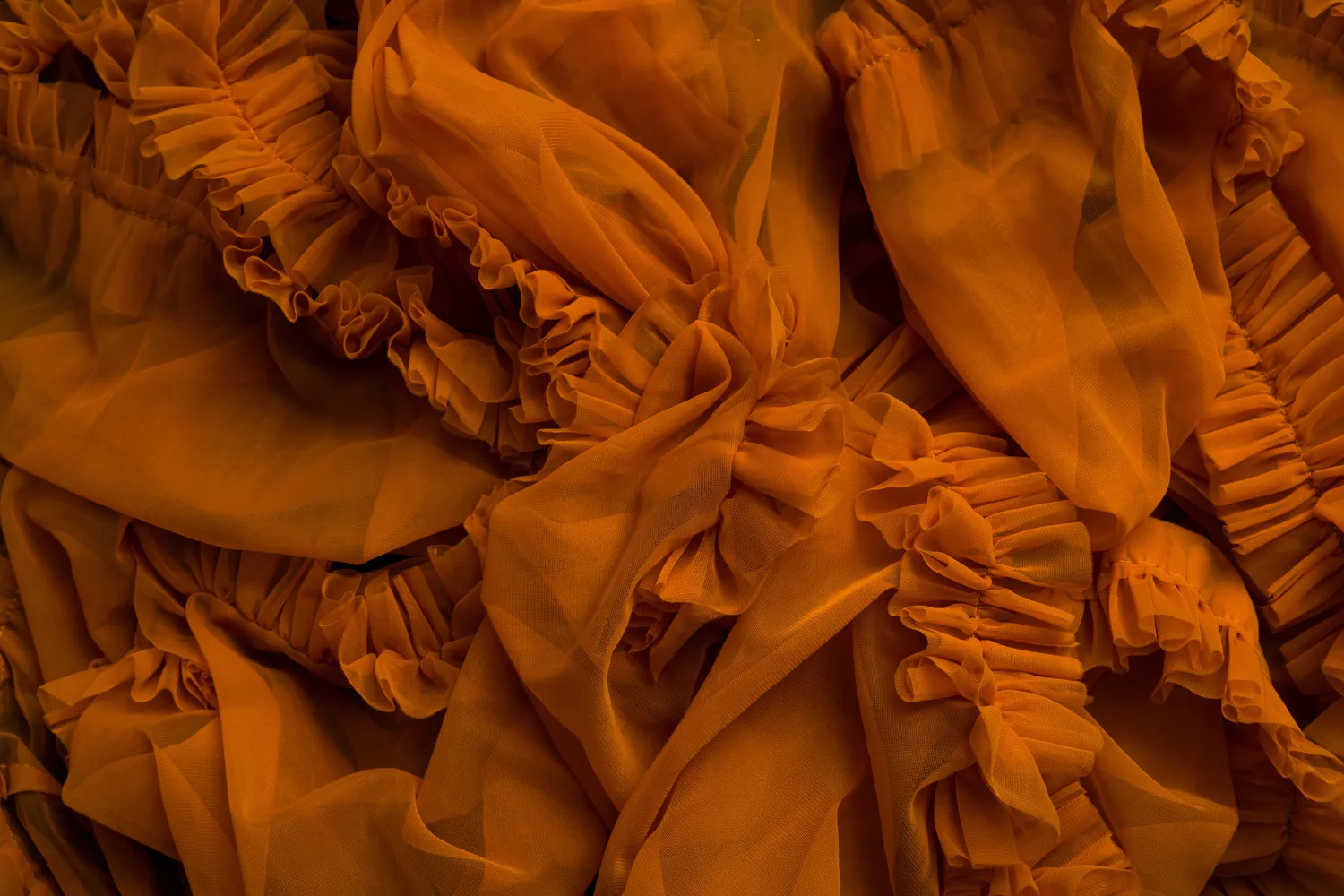 Iš tiulio pagamintos kempinės