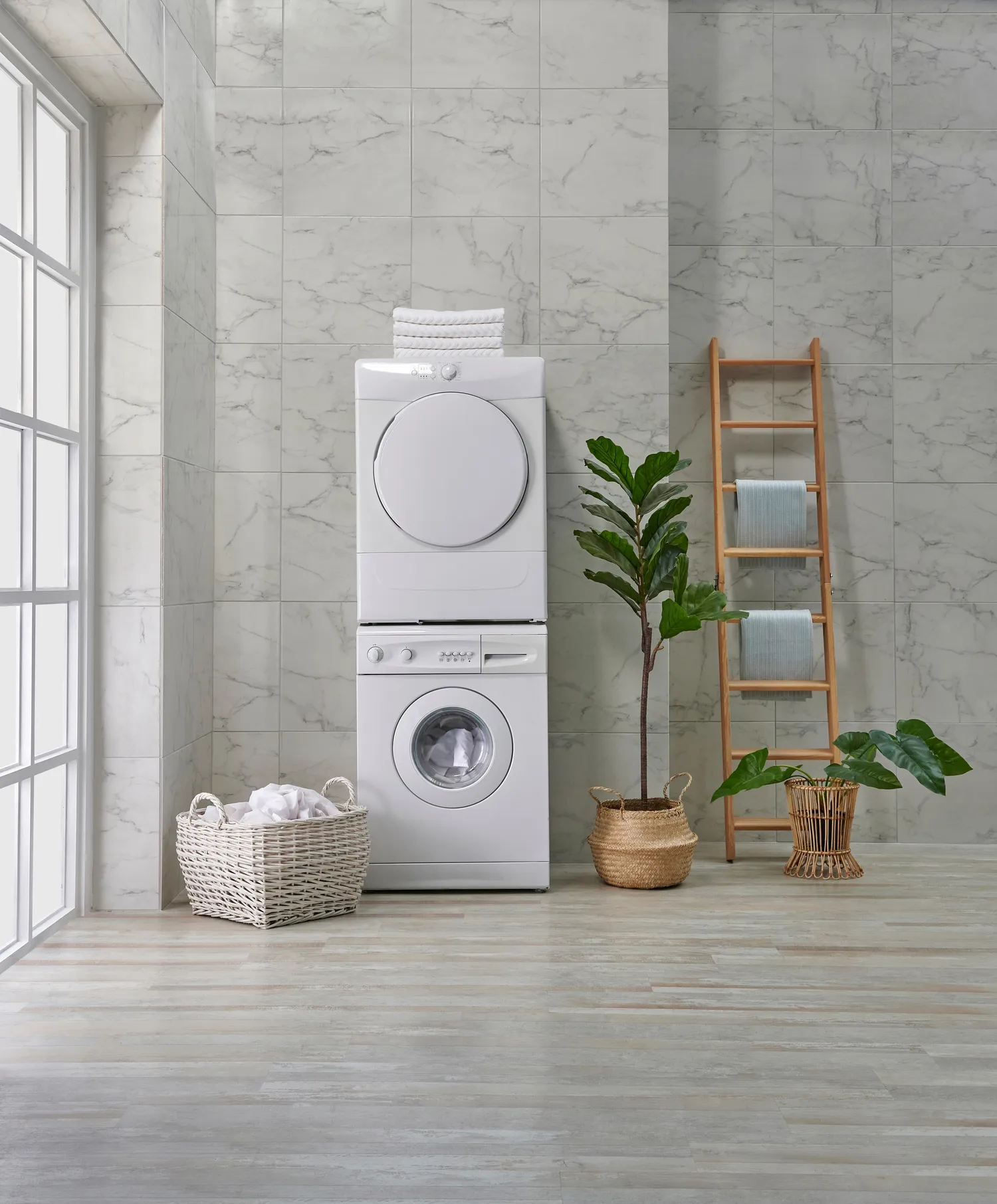 Džiovyklė ir skalbimo mašina namuose