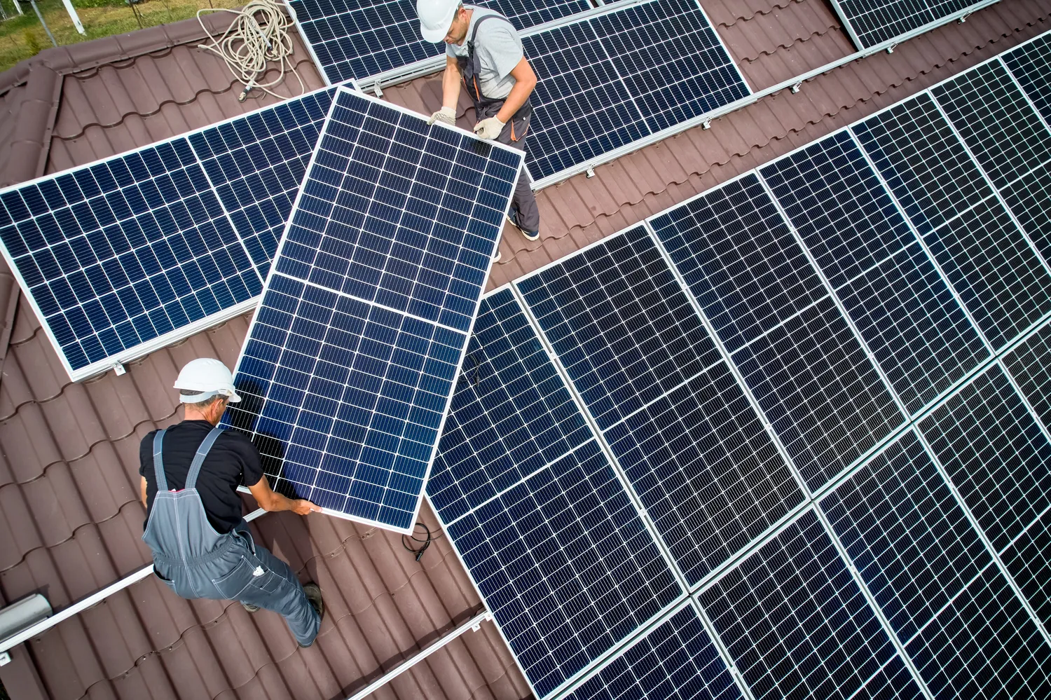 Montuojamos saulės panelės