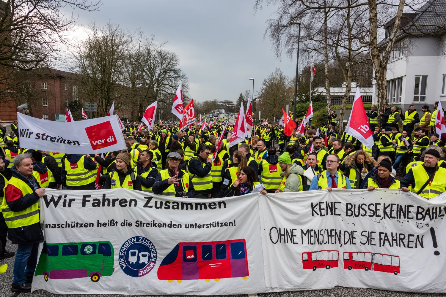 Streikas Vokietijoje / penofoto / Shutterstock.com