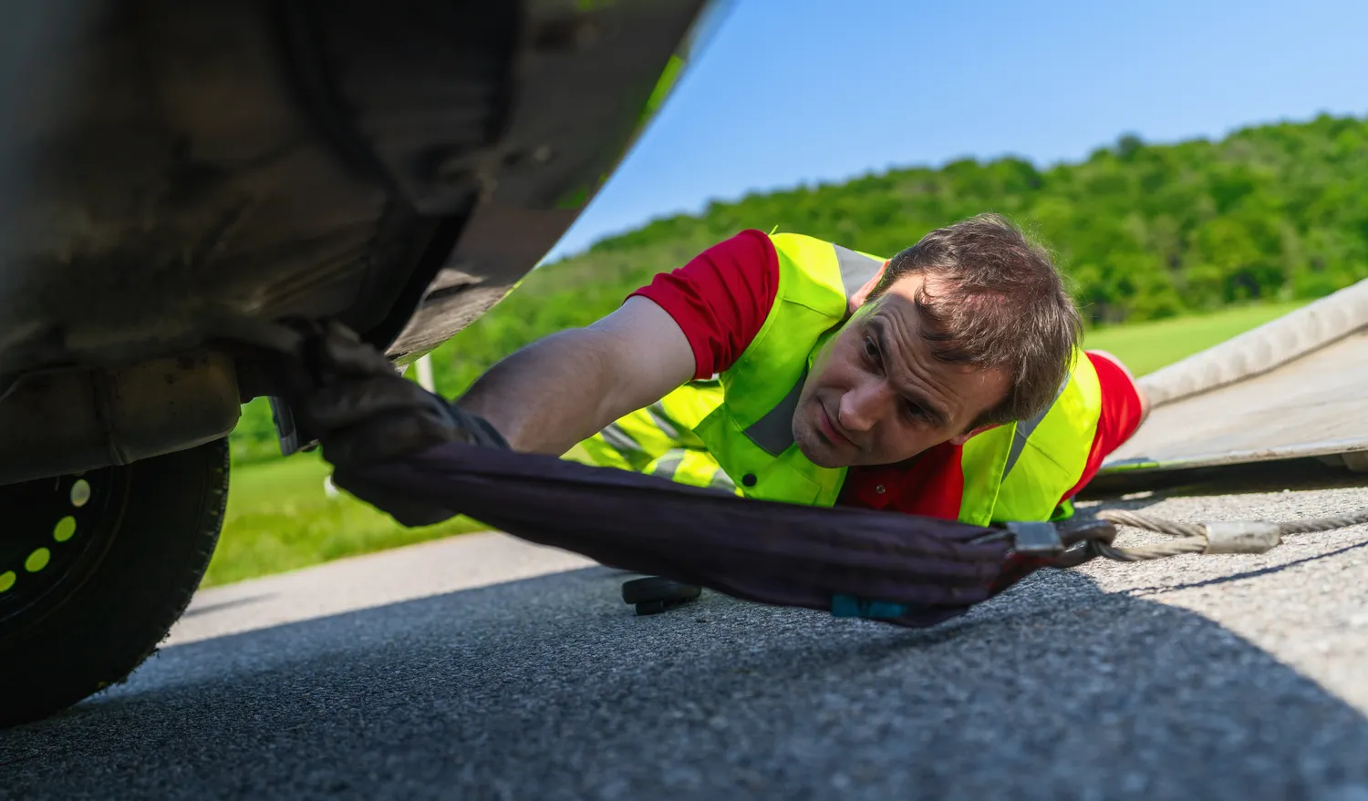 Automobilio vilkimas su automatine pavarų dėže