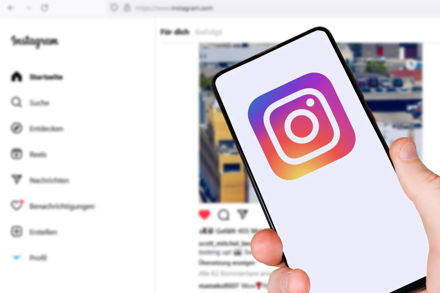 "Instagram" naujovės vartotojams / Markus Mainka / Shutterstock.com