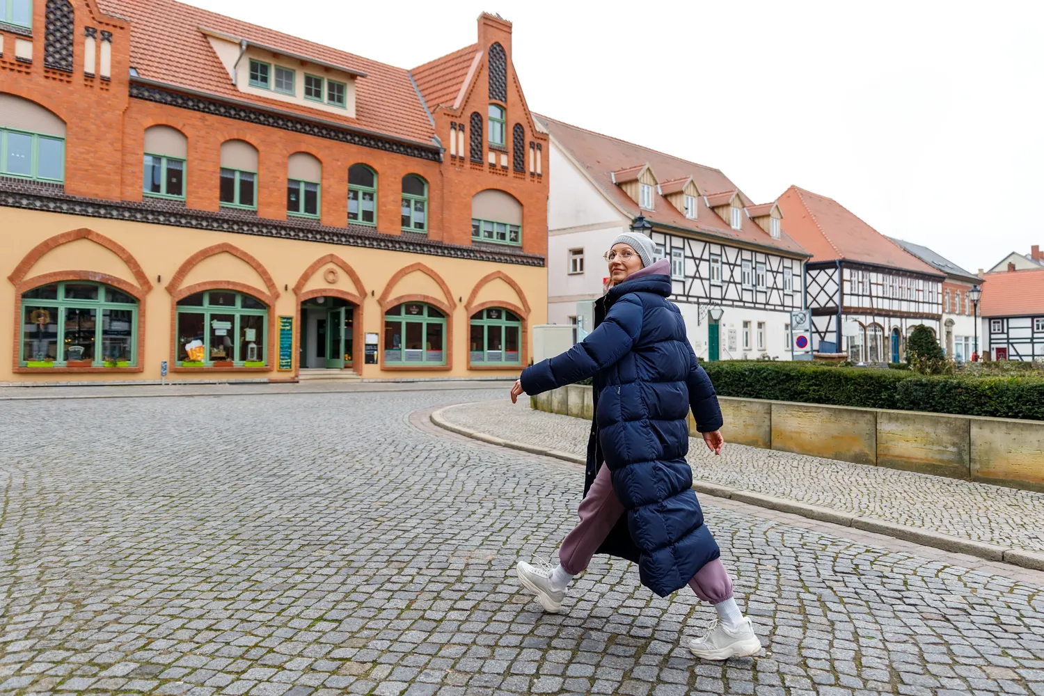 Ilgas žieminis paltas