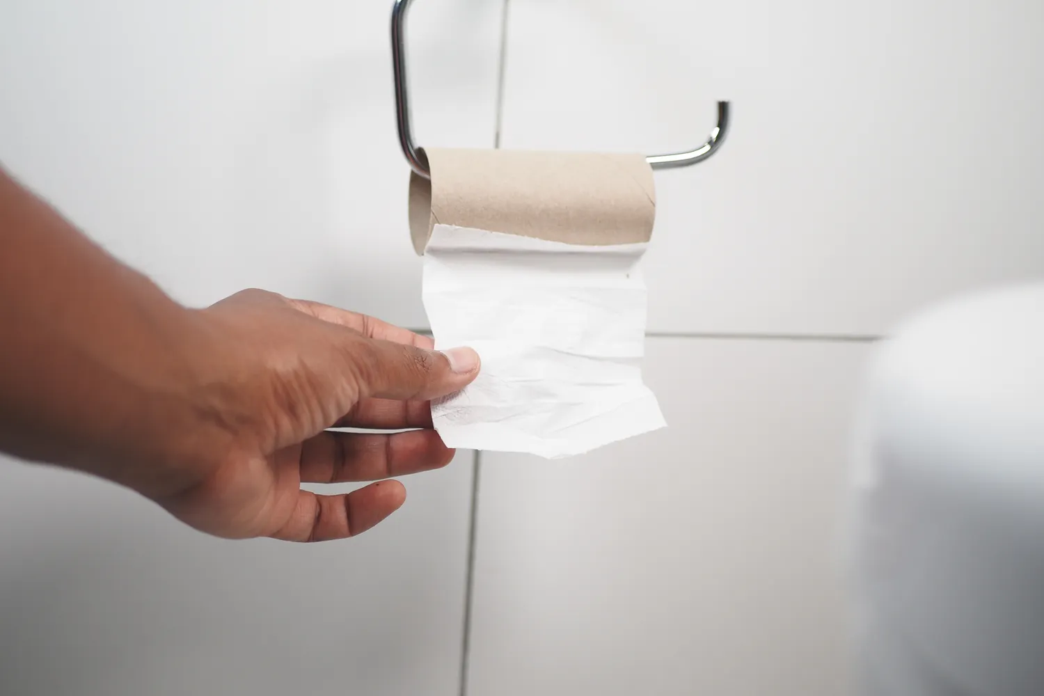 Pasibaigė tualetinis popierius