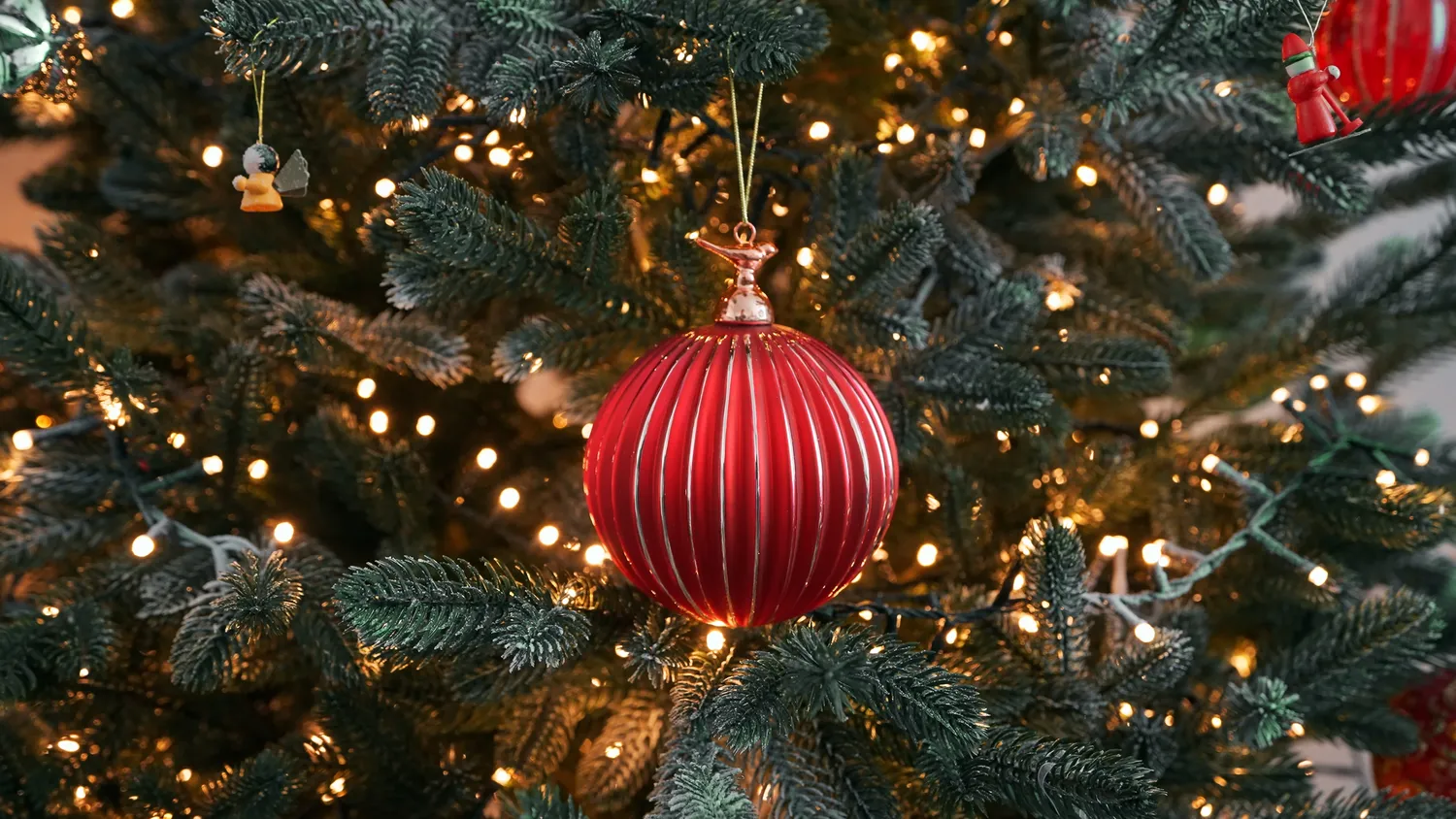 Retro stiliaus kalėdinė eglutė