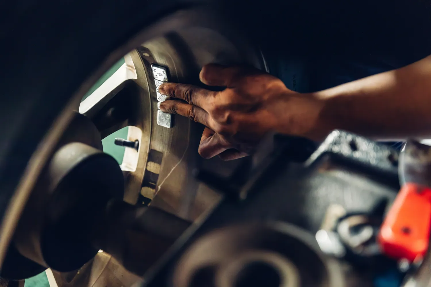 Balansavimo svareliai padangoms