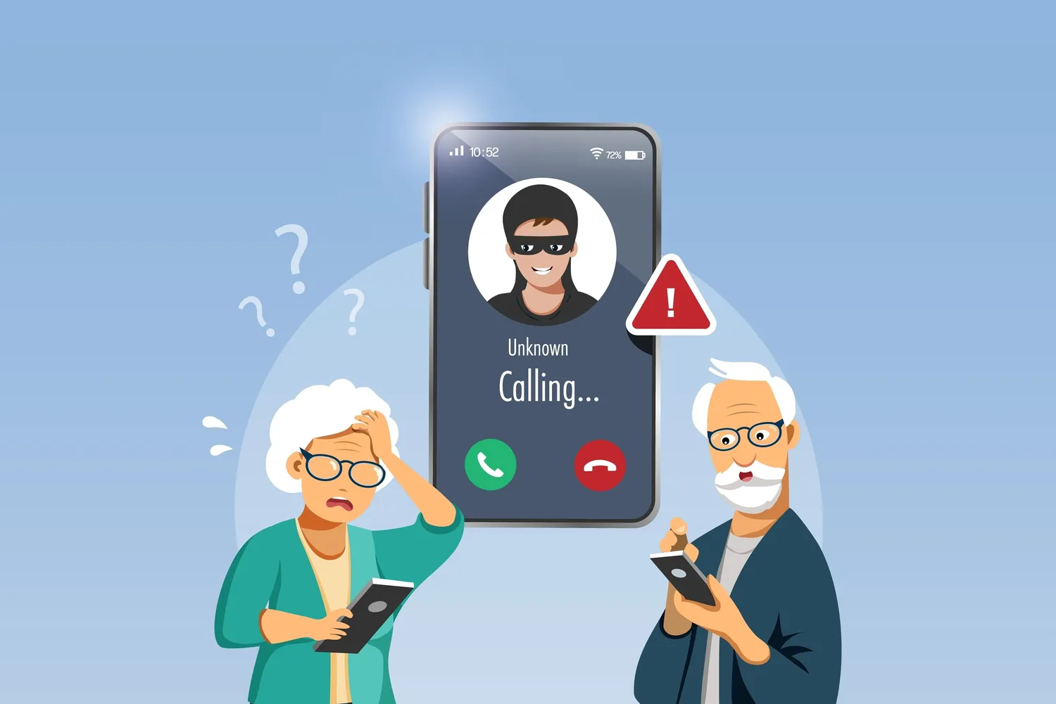 Sukčių skambučiai nesiliauja