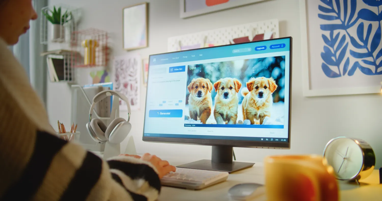 Dirbtinio intelekto vaizdo įrašų kūrimas