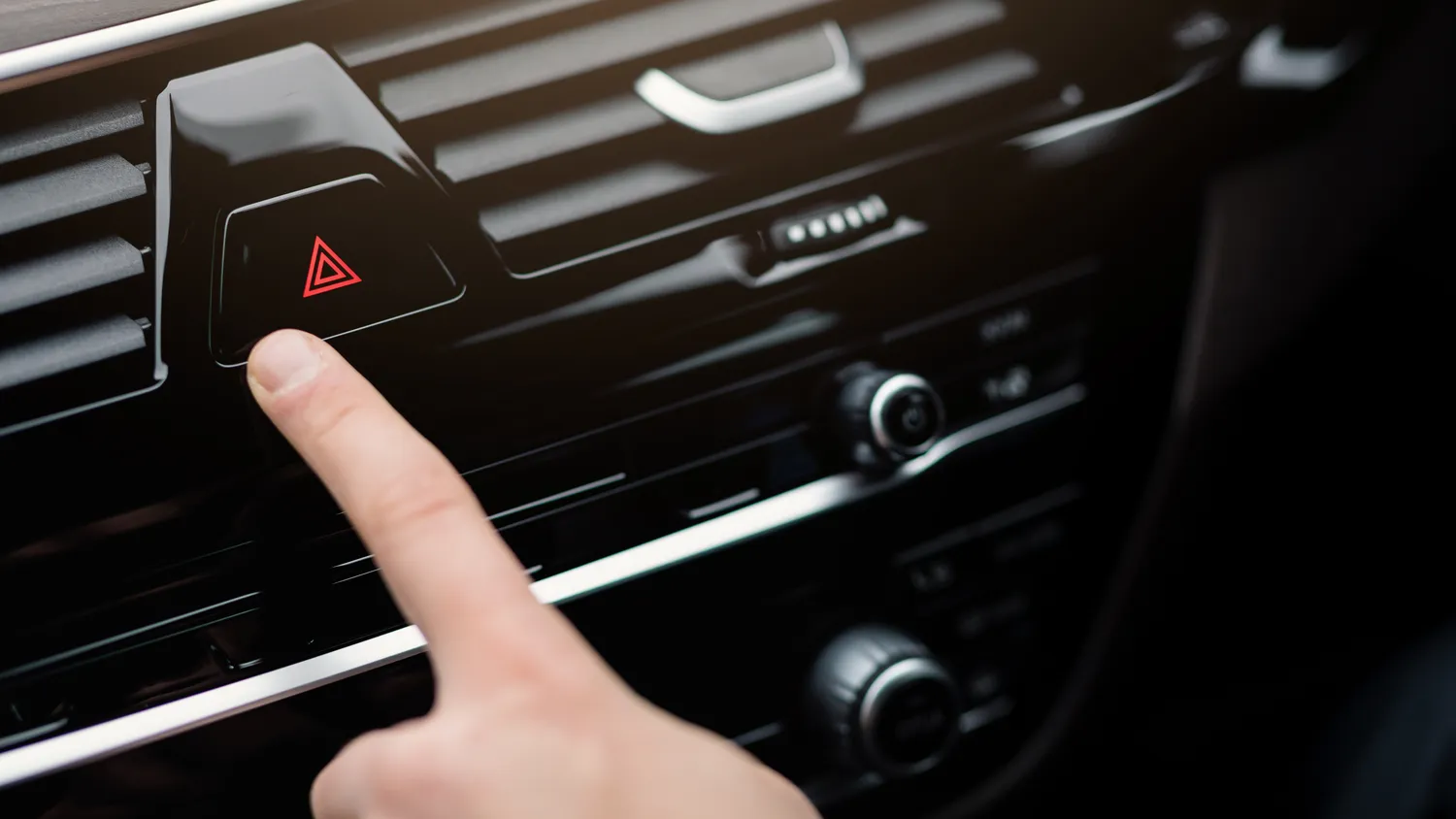 Avarinis mygtukas automobilyje