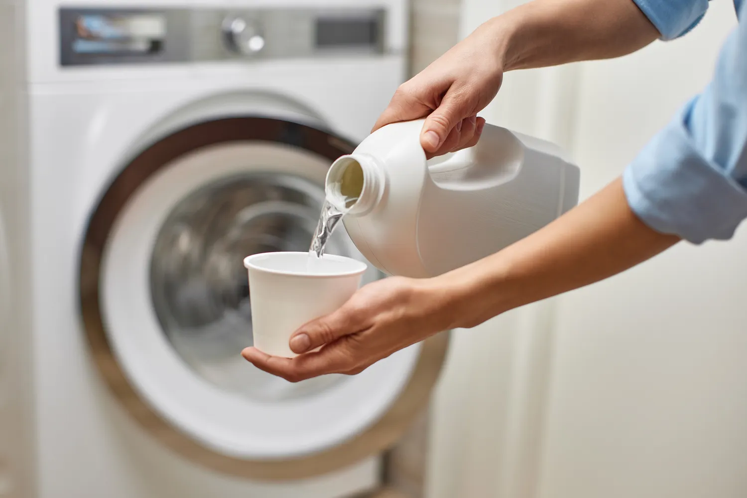 Acto naudojimas skalbimo mašinoje