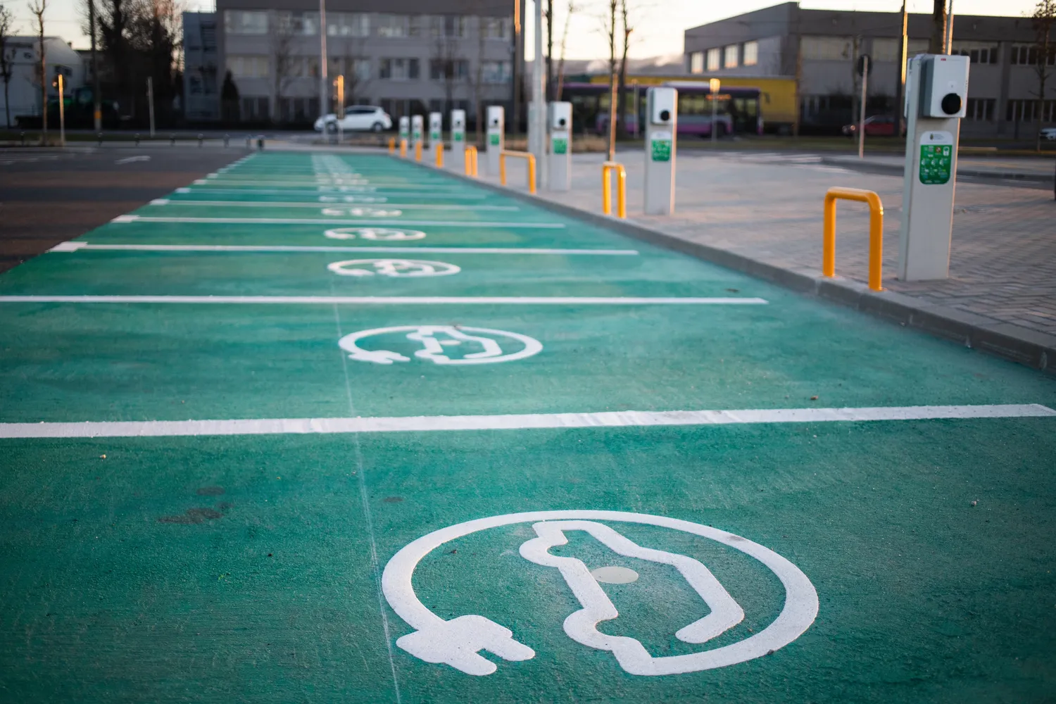 EV įkrovimo stotelės